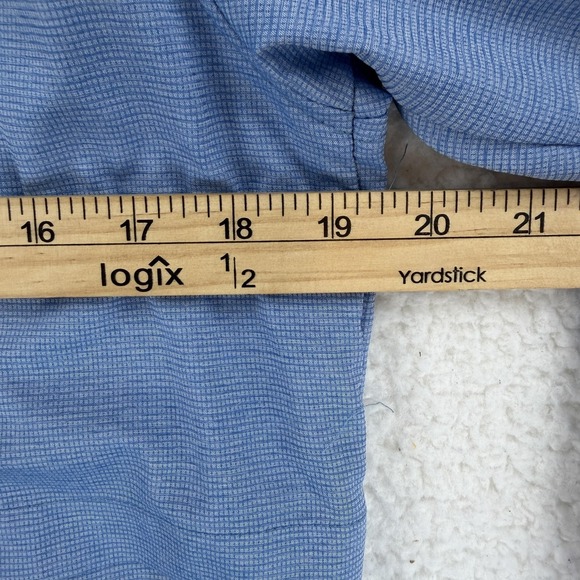 Columbia Jacket Mens Small Blue Hooded PFG Pullover Anorak Windbreaker Fishing - Picture 6 of 7